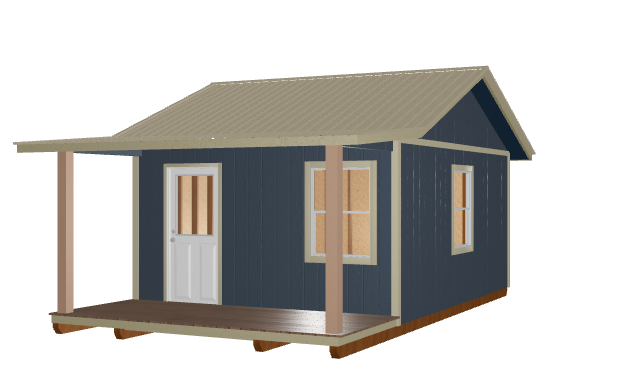 Chalet Sheds - 14x40